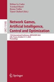Cover von Network Games, Artificial Intelligence, Control and Optimization