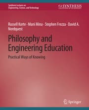 Cover von Philosophy and Engineering Education