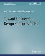 Cover von Toward Engineering Design Principles for HCI