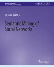 Cover von Semantic Mining of Social Networks