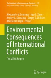 Cover von Environmental Consequences of International Conflicts