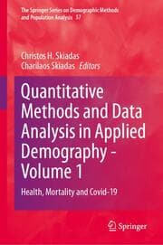 Cover von Quantitative Methods and Data Analysis in Applied Demography - Volume 1