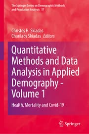 Cover von Quantitative Methods and Data Analysis in Applied Demography - Volume 1