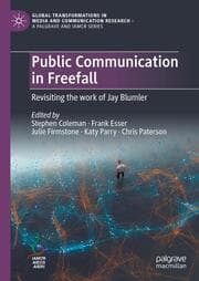 Cover von Public Communication in Freefall