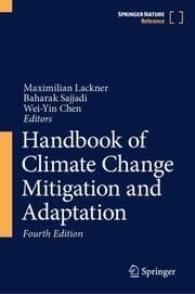 Cover von Handbook of Climate Change Mitigation and Adaptation