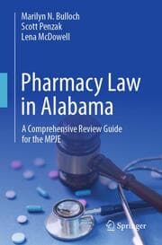 Cover von Pharmacy Law in Alabama