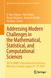Cover von Addressing Modern Challenges in the Mathematical, Statistical, and Computational Sciences