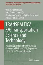 Cover von TRANSBALTICA XV: Transportation Science and Technology