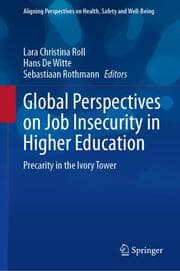 Cover von Global Perspectives on Job Insecurity in Higher Education