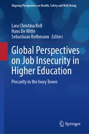 Cover von Global Perspectives on Job Insecurity in Higher Education