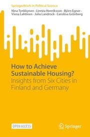 Cover von How to Achieve Sustainable Housing?