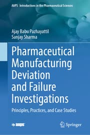 Cover von Pharmaceutical Manufacturing Deviation and Failure Investigations