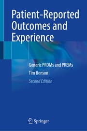 Cover von Patient-Reported Outcomes and Experience