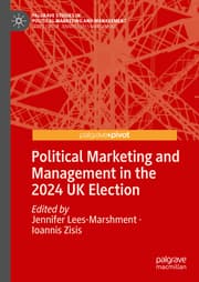 Cover von Political Marketing and Management in the 2024 UK Election