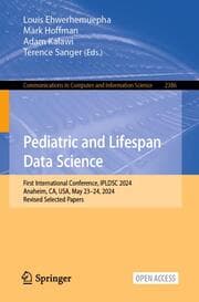 Cover von Pediatric and Lifespan Data Science