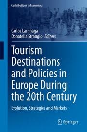 Cover von Tourism Destinations and Policies in Europe During the 20th Century