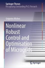 Cover von Nonlinear Robust Control and Optimisation of Microgrids