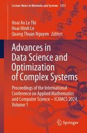 Cover von Advances in Data Science and Optimization of Complex Systems