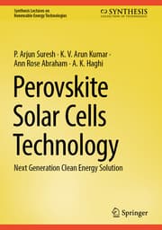 Cover von Perovskite Solar Cells Technology