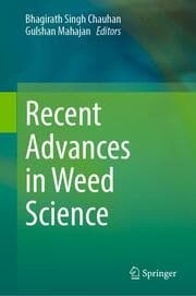 Cover von Recent Advances in Weed Science