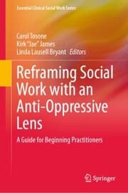 Cover von Reframing Social Work with an Anti-Oppressive Lens