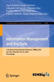 Cover von Information Management and Big Data