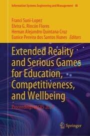 Cover von Extended Reality and Serious Games for Education, Competitiveness, and Wellbeing