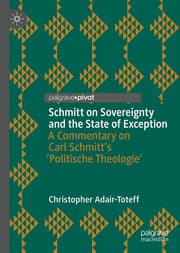 Cover von Schmitt on Sovereignty and the State of Exception