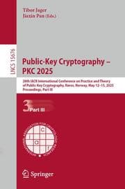 Cover von Public-Key Cryptography - PKC 2025