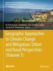 Cover von Geographic Approaches to Climate Change and Mitigation: Urban and Rural Perspectives (Volume 1)