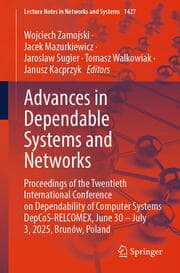Cover von Advances in Dependable Systems and Networks