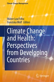Cover von Climate Change and Health: Perspectives from Developing Countries