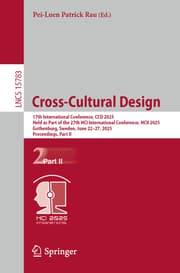 Cover von Cross-Cultural Design