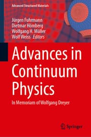 Cover von Advances in Continuum Physics