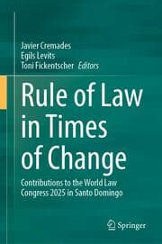 Cover von Rule of Law in Times of Change
