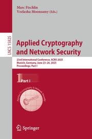 Cover von Applied Cryptography and Network Security