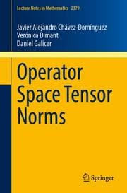 Cover von Operator Space Tensor Norms
