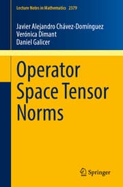 Cover von Operator Space Tensor Norms