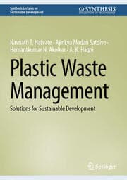 Cover von Plastic Waste Management