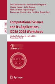 Cover von Computational Science and Its Applications - ICCSA 2025 Workshops