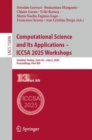 Cover von Computational Science and Its Applications - ICCSA 2025 Workshops