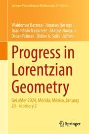 Cover von Progress in Lorentzian Geometry