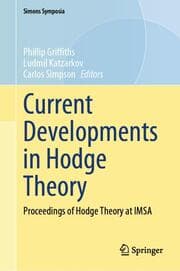 Cover von Current Developments in Hodge Theory
