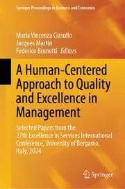 Cover von A Human-Centered Approach to Quality and Excellence in Management
