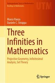 Cover von Three Infinities in Mathematics