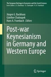 Cover von Post-war Keynesianism in Germany and Western Europe