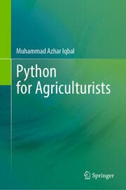 Cover von Python for Agriculturists