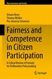 Cover von Fairness and Competence in Citizen Participation