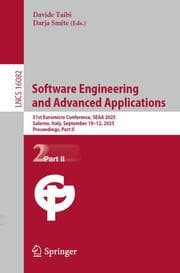 Cover von Software Engineering and Advanced Applications