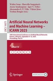 Cover von Artificial Neural Networks and Machine Learning - ICANN 2025